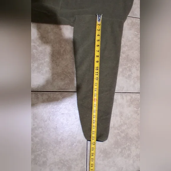 Patagonia Synchilla Olive Green Fleece Pullover Sz.L - Picture 4 of 8